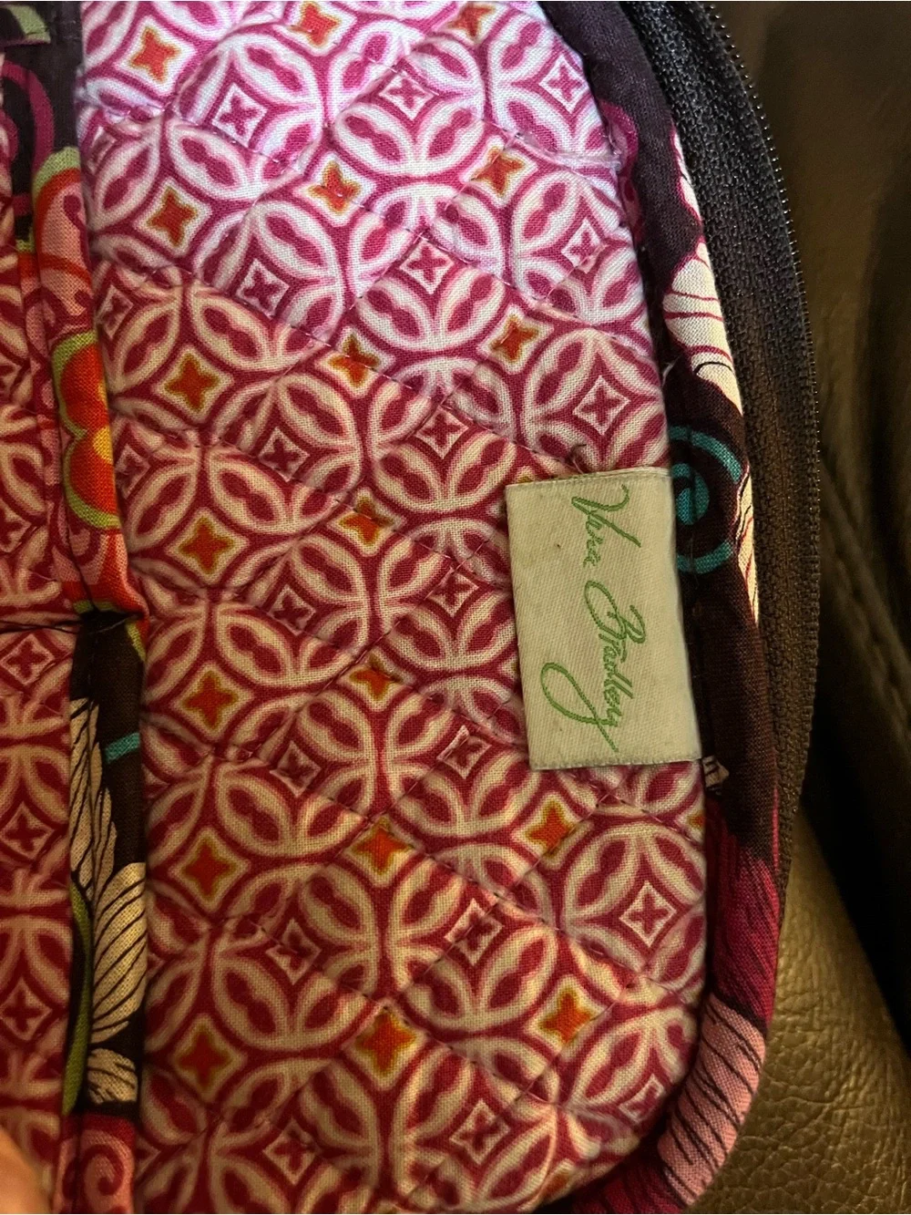 Excellent Retired Print Vera Bradley Small Bookbag